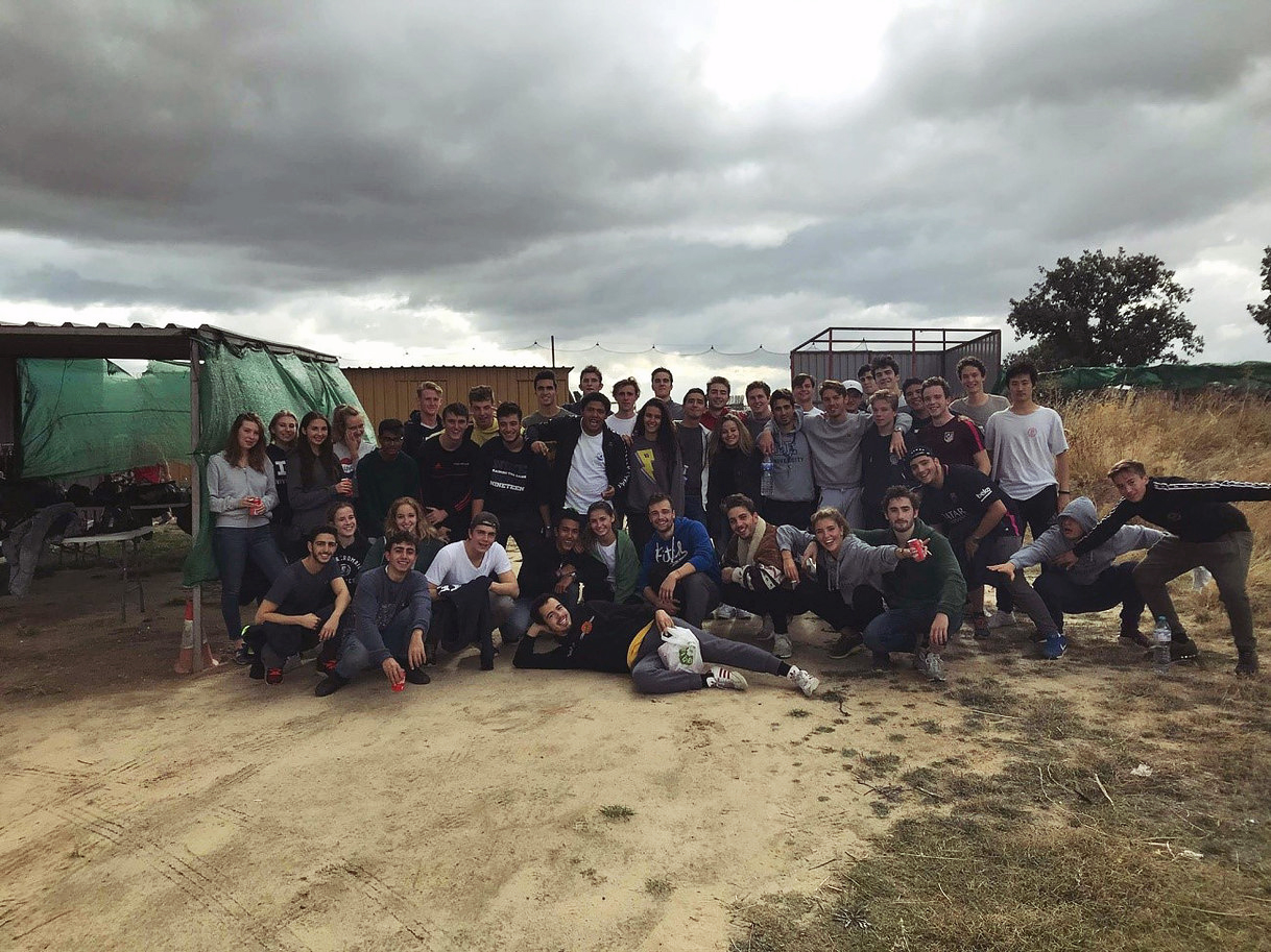Athletics Outdoor Club Kicks Off With a Paintball Game