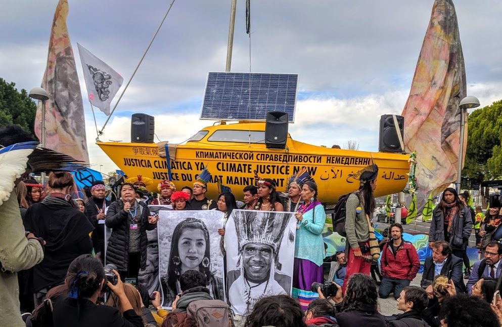 indigenous protest ifema