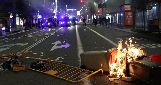 Protests Erupt in Madrid After New Coronavirus Restrictions (with video)