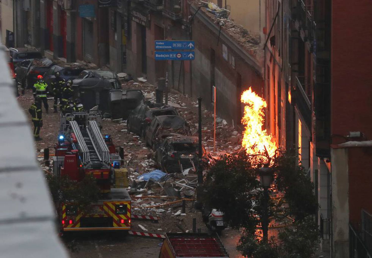 The Explosion in Puerta de Toledo (with witness testimony)