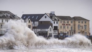 Extreme Storms Wound Northern Europe