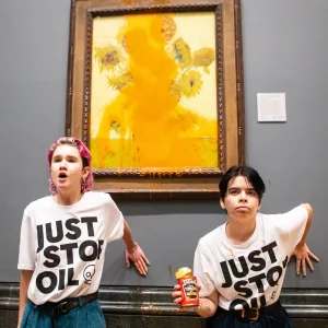 Famous Artworks Targeted by Climate Change Protests