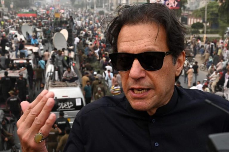 Pakistani Ex-Prime Minister Imran Khan Shot