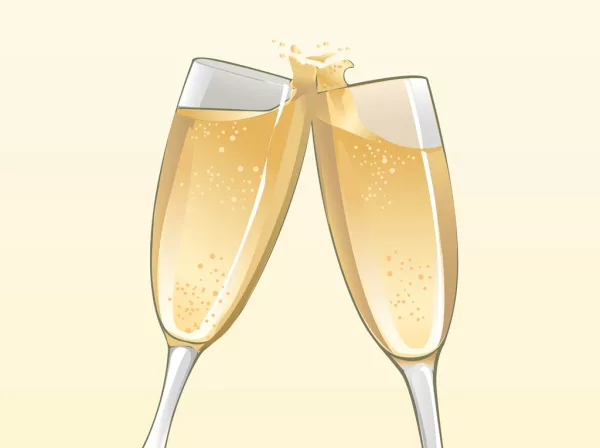 FreeVector Champagne Vector