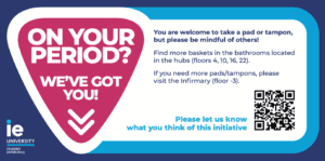 Free Period Products in the Tower!